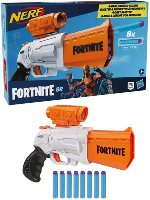 Nerf Fortnite Rewolwer Sr + Celownik 8x Strzałki