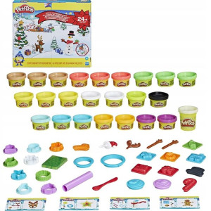Zestaw Play-doh Ciastolina 24 Tuby +30 Akcesoriów