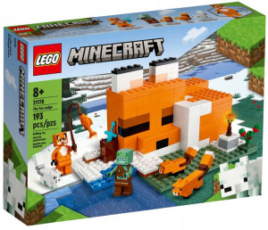 Lego Minecraft Siedlisko Lisów 21178