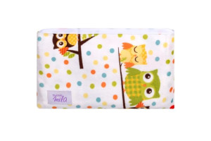 Mata do przewijania z Etui 40x 70 cm 3 Sówki Minky