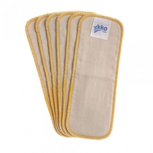 Wkład chłonny XKKO Organic Twill Natural Rozmiar S 6 szt.