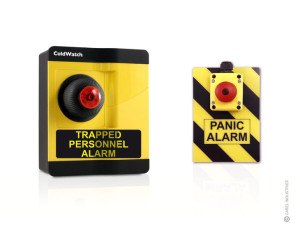 Alarm CAREL - Człowiek w komorze COLD WATCH - System bezpieczeństwa.