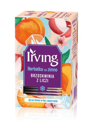 Irving Herbatka na Zimno Brzoskwinia z Liczi 20 saszetek