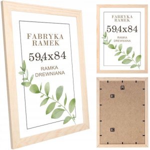 Ramka A1 sosnowa drewniana ramki na zdjęcia 59x84