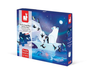 Puzzle z niespodzianką 20 elementów Pod gwiazdami, Janod