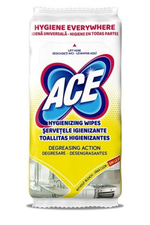 Ace Chusteczki Tłuszcz 40szt