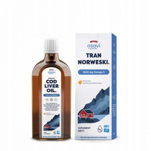 OSAVI Kwasy Omega-3 1000mg o smaku pomarańczowym 250ml