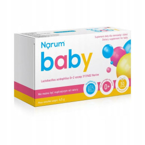 Narum Baby Probiotyk dla dzieci 150 mg 30 kapsułek