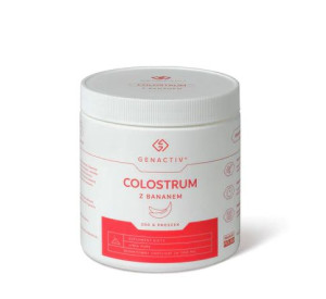 Colostrum z bananem na odporność 200g GENACTIV