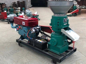 Maszyna Do Produkcji Pelletu Fm 500 Z Silnikiem Diesel