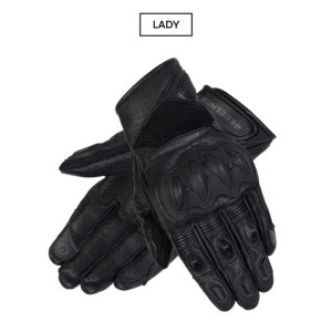 Rękawice Skórzane Rebelhorn Flux Ii Lady Black Ds