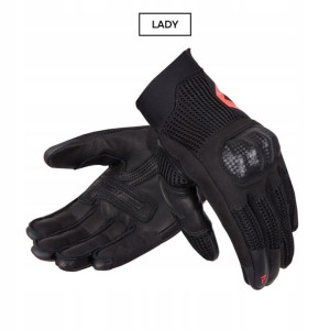 Rękawice Skórzane Rebelhorn Gap Iii Lady Red Dm