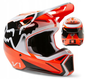Kask Fox V1 Leed Fluo Orange M