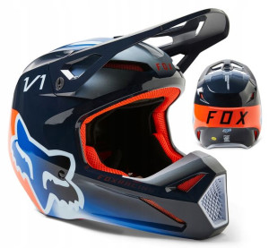 Kask Fox V1 Toxsyk Midnight S