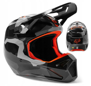 Kask Fox V1 Bnkr Grey Camo L