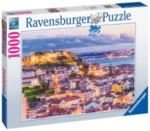 Ravensburger Puzzle 2D 1000 elementów: Vista su Lisbona  17183