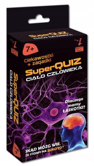 Kapitan Nauka. SuperQuiz - Ciało człowieka praca z