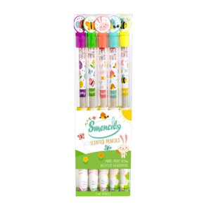 Scentc Pachnące Eko Ołówki Smencils Zestaw 5 ołówków Zapachy wiosny