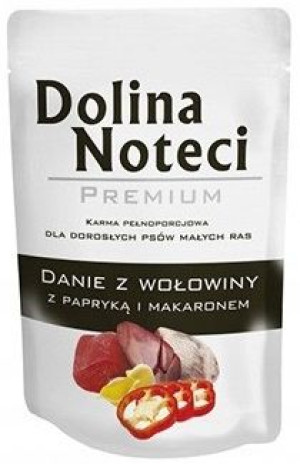 Dolina Noteci Wołowina, papryka, makaron 100g