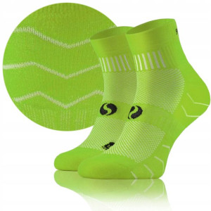 Sportowe Skarpety SESTO SENSO P1128 Zielony 39/42