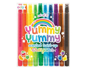 Kredki Świecowe, Pachnące, Wykręcane, Yummy Yummy
