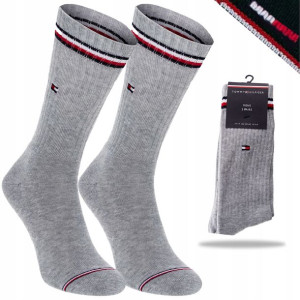 Tommy Hilfiger Skarpety 2 Pak 1096 Szare 39-42