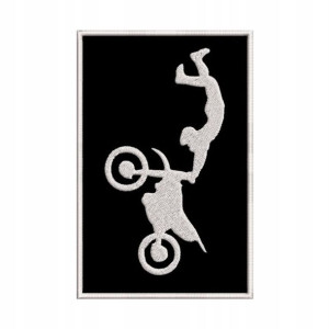 Naszywki na ubranie HAFT stunt motocyklowy motor