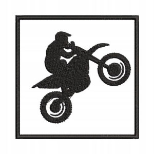 Naszywki motocyklowe na ubranie HAFT Motocykl