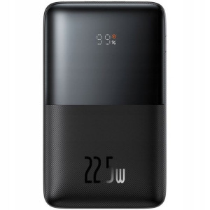 powerbank 20000 mah 22,5w baseus czarny trzy porty