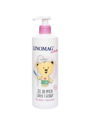 LINOMAG Żel do mycia ciała i głowy dla dzieci200ml