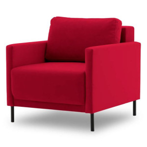 Elegancki Fotel Welurowy Do Salonu
