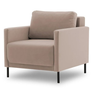 Elegancki Fotel Welurowy Laya 70 85x96x90 Cm