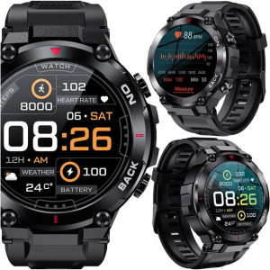 Smartwatch Męski Zegarek Z Gps 480mah Polskie Menu