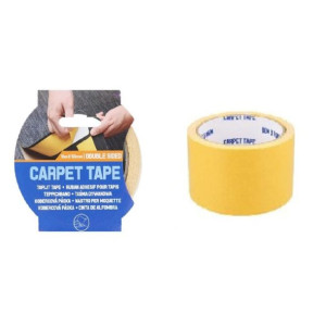 TAŚMA DWUSTRONNA 10m x 50mm BARDZO MOCNA dywany