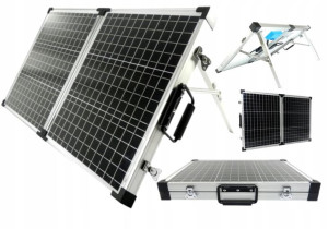 Przenosny panel solarny 12V skladany 60W KEMPING