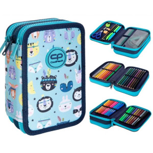 Coolpack Piórnik Trzykomorowy Wyposażony Zwierzak