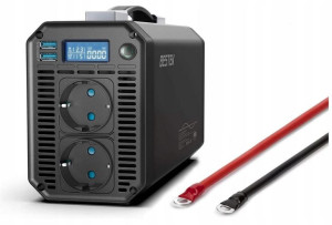 Przetwornica 2000W 12V 2x230V CZYSTY SINUS