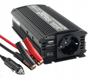Przetwornica samochodowa 1200W 12V 230V OKAZJA