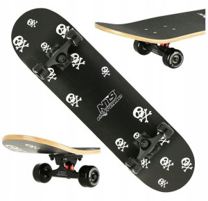 NILS Deskorolka Deska Klasyczna Drewniana Skateboard
