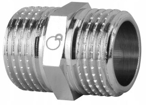 Nypel Dn25 Chrom