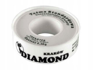 Taśma Teflonowa Uszczelniająca Diamond Teflon