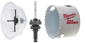 Zestaw: Otwornica 68mm+trzpień+otwornica Nastawna