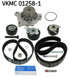 SKF VKMC 01258-1 Pompa wodna + zestaw paska rozrzą