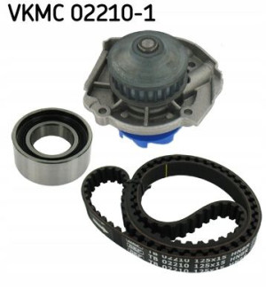 VKMC 02210-1 SKF Pompa wodna + zestaw paska rozrzą