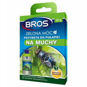 Bros Pułapka Przynęta Na Muchy Zielona Moc 20g