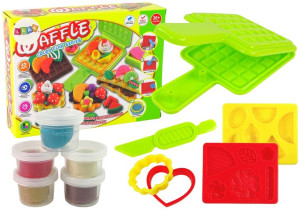 Zestaw Ciastolina Wafle Sandwich Zestaw Foremek