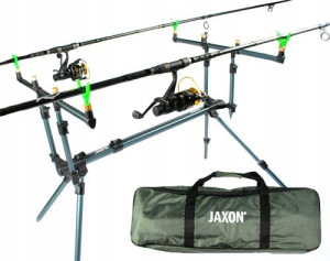 Stanowisko Karpiowe Jaxon Stojak 4 Wędki Rod Pod