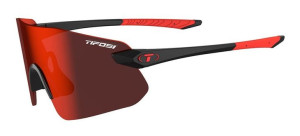 Okulary TIFOSI VOGEL SL matte black (1szkło Smoke Red 15,4% transmisja świa