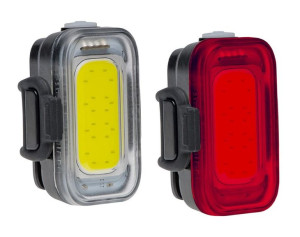 Zestaw lampki BLACKBURN GRID LIGHT SET przód 110 lumenów, tył 40 lumenów (N