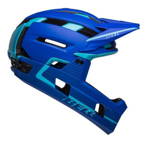 Kask full face BELL SUPER AIR R MIPS SPHERICAL matte gloss blues roz. M (55